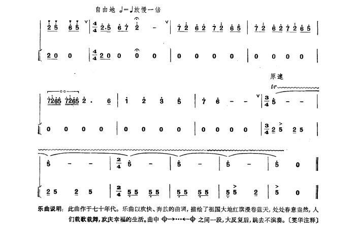 歌曲春传喜讯的简谱歌谱下载